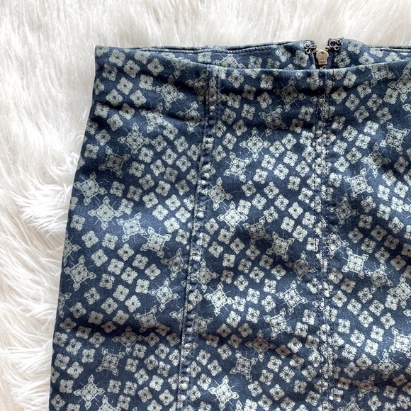 Free People Modern Femme Denim Mini in Indigo Combo - Picture 7 of 10